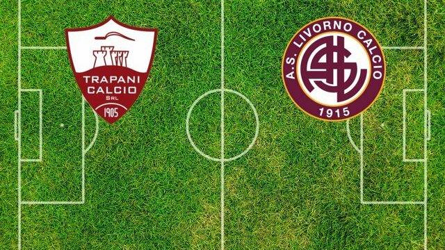 Primo tempo a reti bianche fra Trapani e Livorno