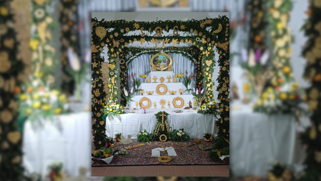 Partanna, benedizione dell’altare all’Ex convento delle Benedettine