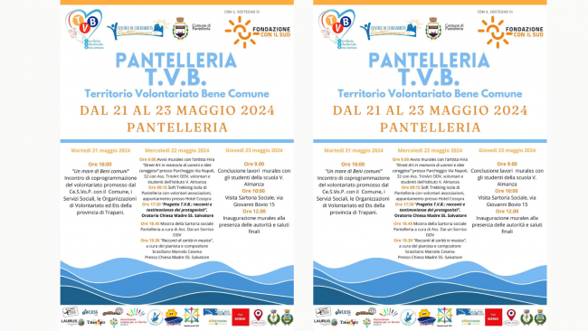 Dal 21 al 23 maggio la manifestazione 