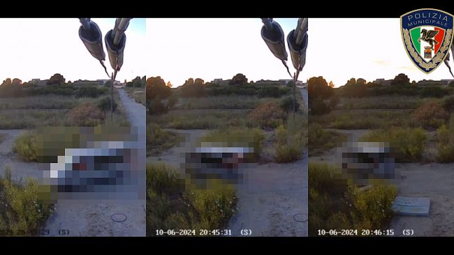 Abbandono di rifiuti, individuato e denunciato all'autorità giudiziaria