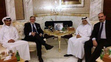 In Qatar  Tumbiolo  e lo Sceicco Al Emadi al centro commerciale di Doha: pronta l’area dedicata alle eccellenze agroalimentari dei Distretti Siciliani