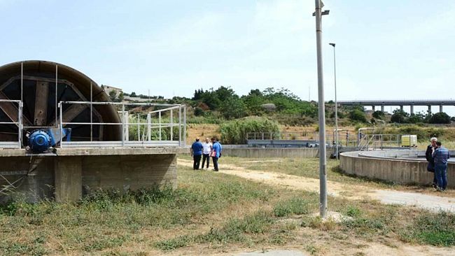 Cattivi odori dal depuratore comunale di contrada Boccarena