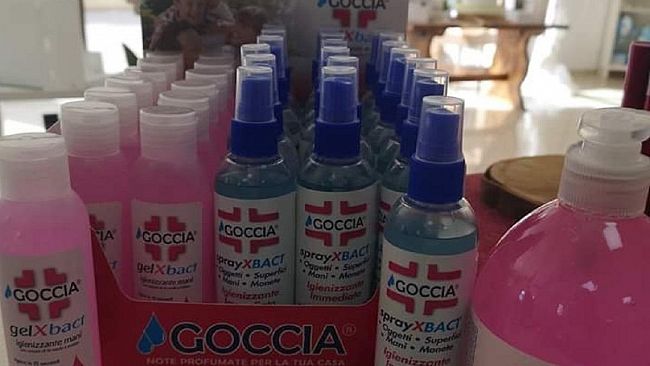 Imprenditrice castelvetranese dona gel igienizzante alle forze dell’ordine