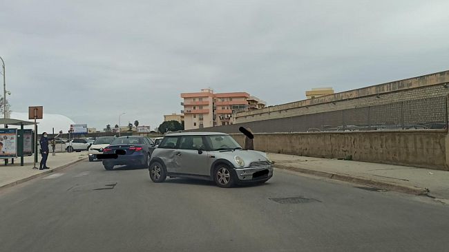 Incidente stradale davanti il carcere “Pietro Cerulli”
