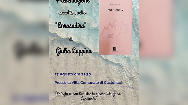 A Custonaci la presentazione della raccolta poetica dal titolo “Enrosadira”