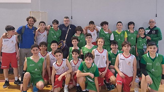 A Palermo vittoria per l'Asd Basketland Castelvetrano Under 14