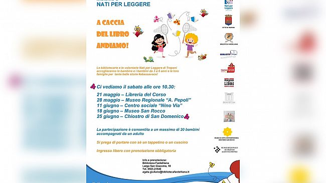 A caccia del libro Andiamo! Incontri di lettura ad alta voce “Nati per leggere”