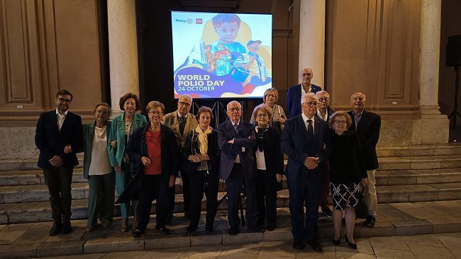 Giornata Mondiale per la lotta contro la Polio, successo per la raccolta fondi organizzata dal Rotary Club Marsala