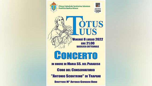 Mazara, venerdì 8 luglio il concerto del Coro del Conservatorio “A.Scontrino”