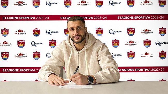  FC Trapani,  Rinforzo in attacco, arriva Mattia Montini   
