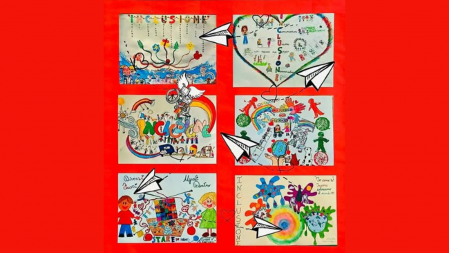 Petrosino, gli studenti dell'I.C. “G. Nosengo” vincono il contest “Disegna l’Inclusione”