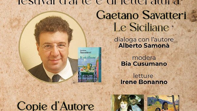 Palmosa Fest, domani arriva Gaetano Savatteri 