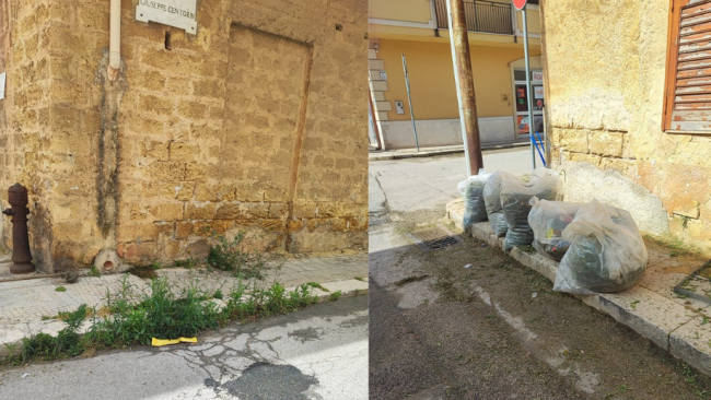 Mazara, al via la  diserbatura di strade e marciapiedi