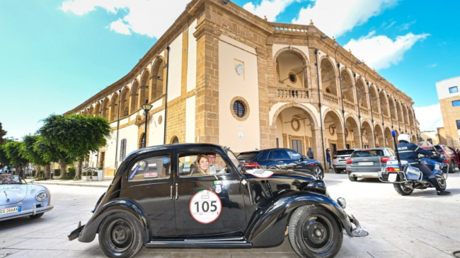 Si è conclusa la Targa Florio Classica 2021, tappa anche a Mazara del Vallo