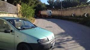 Scontro fra un camion cisterna ed un auto, fortunatamente salvo un giovane mazarese