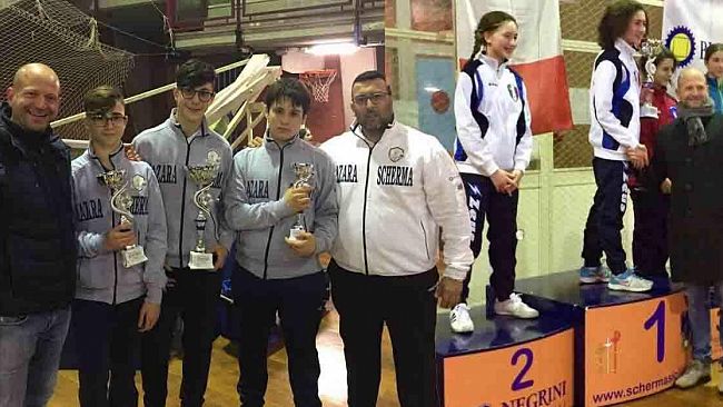 Mazara, concluso il Gran Premio regionale di Scherma Under 14