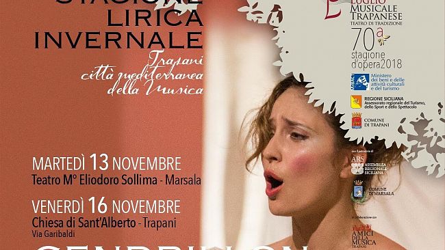 Dopo il successo di Marsala, l’Ente Luglio Musicale Trapanese va in scena negli spazi della chiesa di Sant’Alberto, in Via Garibaldi a Trapani.