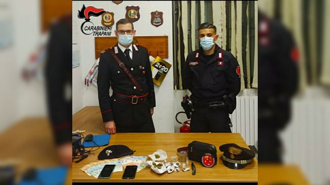 Alcamo, controlli del territorio: sequestrate droga e un coltello a serramanico