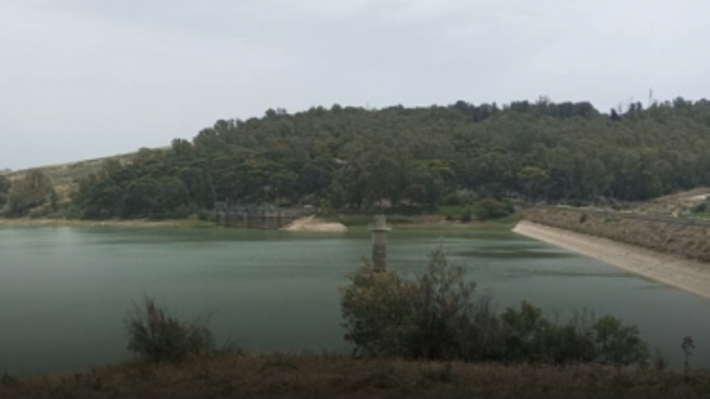 Castelvetrano, Diga Trinità: l’acqua delle recenti piogge resterà all'interno della diga
