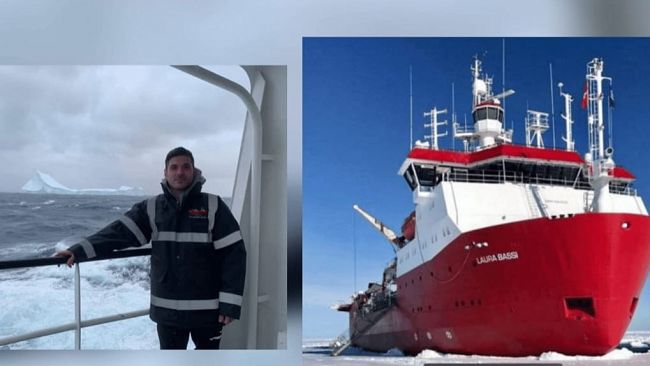 Il mazarese Gianluca Colorito sulla nave del record nei ghiacci dell’Antartide 