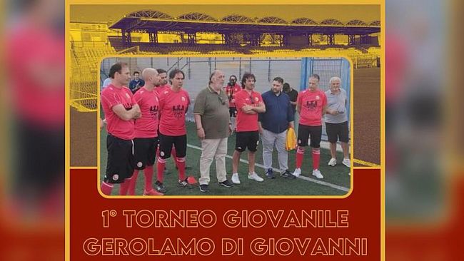 Calcio, il 21 agosto I torneo giovanile di calcio dedicato a Gerolamo Di Giovanni