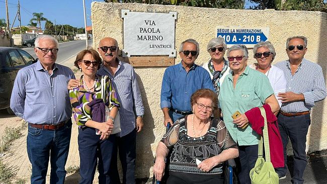 Mazara, dedicata una via a Paola Marino, storica levatrice della Città
