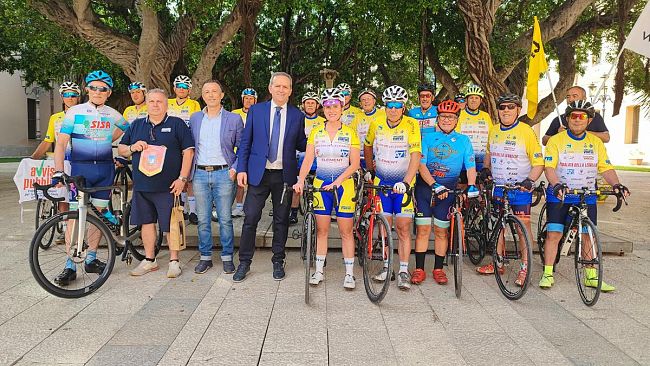 I ciclisti emiliani della 