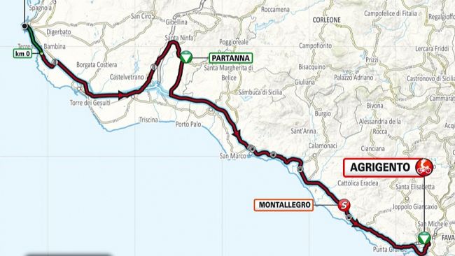Giro di Sicilia 2023, le strade interessate