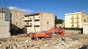 Forze dell’ordine ed Ispettori del lavoro nel cantiere dell’Ospedale “Ajello”: tutto regolare?