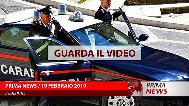 Prima News, 19 Febbraio, Seconda edizione