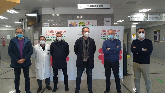 Marsala, al via la campagna vaccinale all’Ospedale “Paolo Borsellino”
