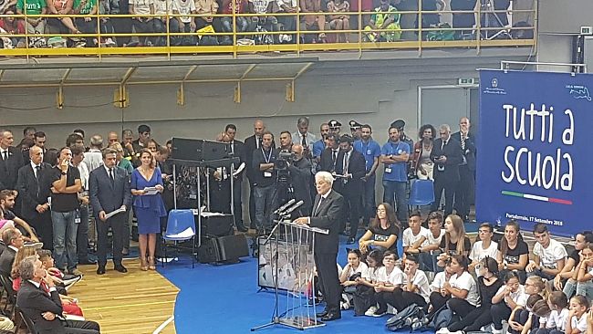 “Tutti a scuola” con il presidente Mattarella :  il II circolo “Ruggero Settimo” e’ presente