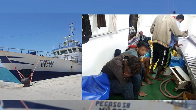 Il motopesca mazarese “Pegaso” salva 42 migranti che rischiavano di annegare a sud di Lampedusa