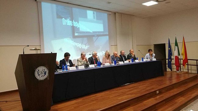 Erice: 1° Congresso Tavolo permanente delle Professioni tecniche della provincia di Trapani.