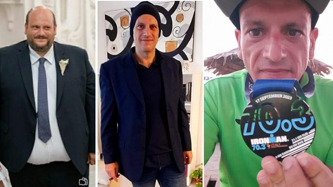 ​L'iperbole di Giuseppe Accardo: da obeso ad Iron Man (70.3)