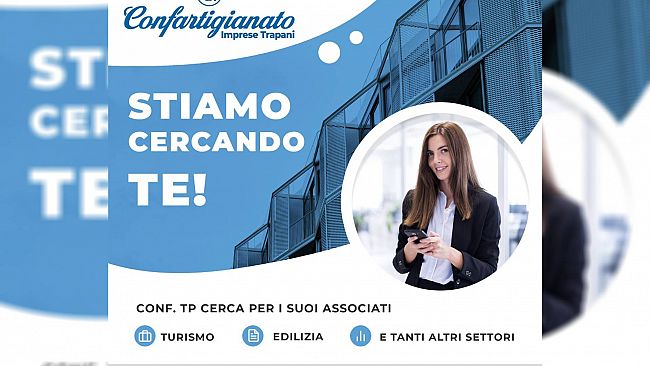 Trapani, Confartigianato cerca lavoratori per un socio 