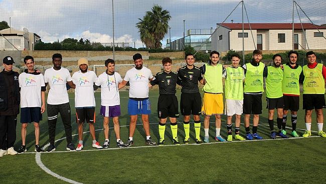 A Salemi un incontro di calcetto multietnico per favorire l'integrazione