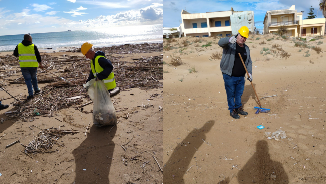 Campobello, progetto SEIS: al via i lavori di pulizia dell'arenile di Tre Fontane e di manutenzione del verde pubblico 