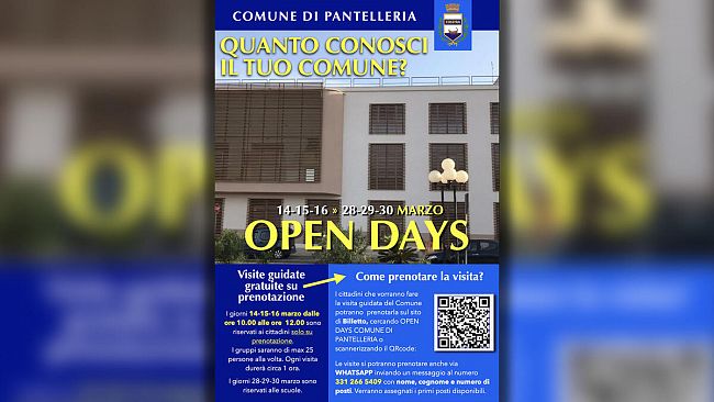 Pantelleria, quanto conosci il tuo Comune? 