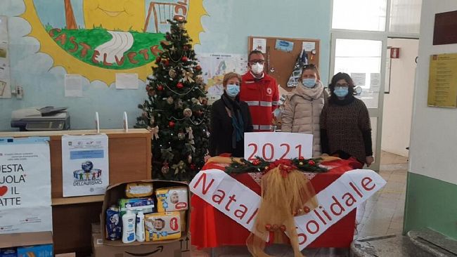 Natale solidale 2021 all’i.c. Lombardo Radice- Pappalardo