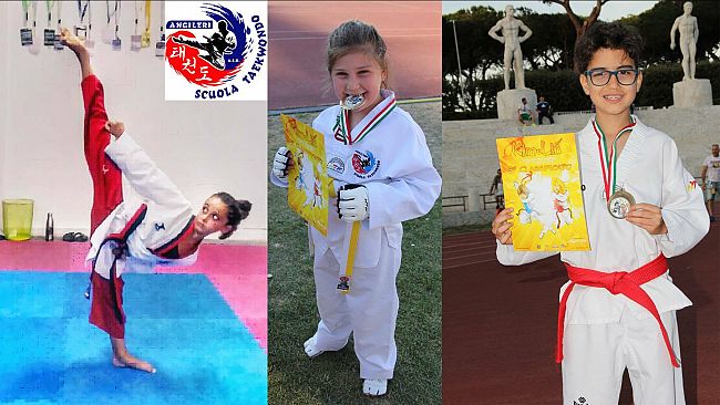 Ancora allori per i piccoli atleti della A.S.D. Scuola Taekwondo Angileri