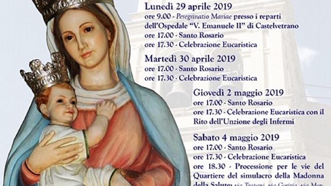 Domani la processione di Maria Santissima della Salute