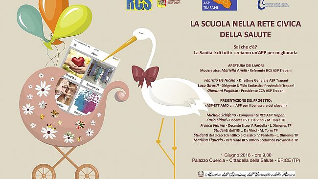 TRAPANI – Presentazione progetto “asp-ettiamo, un APP per il benessere dei giovani”