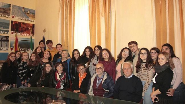 Progetto Erasmus “Vivez Votre Vie”. Visita A Palazzo Municipale