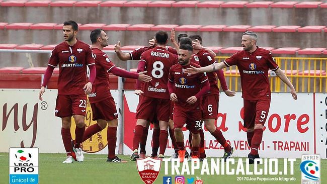 Il Trapani espugna il “Granillo”. Reggina battuta 2-1