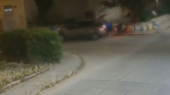 Mazara, discarica abusiva in via Potenza: responsabili beccati dalle telecamere della Polizia Municipale 