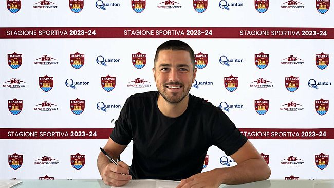FC Trapani 1905, colpo a centrocampo: arriva Giovanni Sbrissa