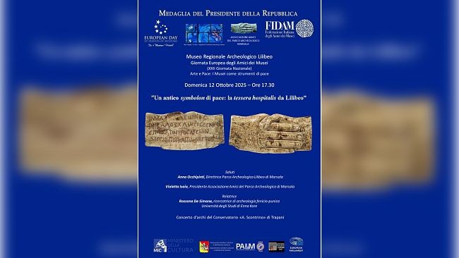Giornata nazionale ed europea degli amici dei musei al Parco Archeologico di Lilibeo Marsala