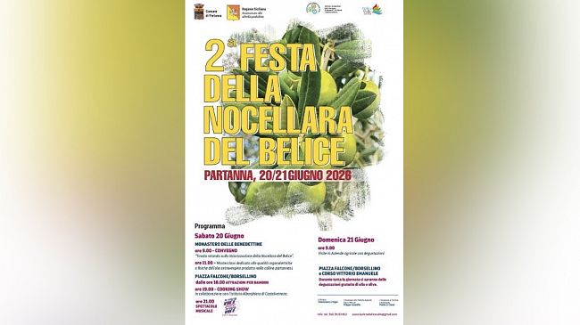 ​A Partanna questo weekend la Festa della Nocellara del Belice  tra convegni, degustazioni e musica