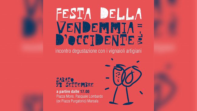 A Marsala la seconda edizione della Festa della Vendemmia di Occidente